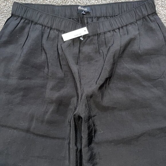 MADEWELL Petite Pull-On Wide-Leg Pants in Softdrape - New with Tags - Size Small - Picture 2 of 11